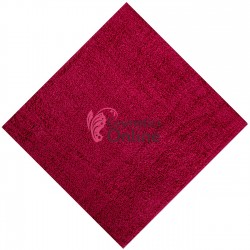 Prosop din bumbac pentru coafor, cosmetica sau manichiura  29x48 Visiniu, art MJ 1088940